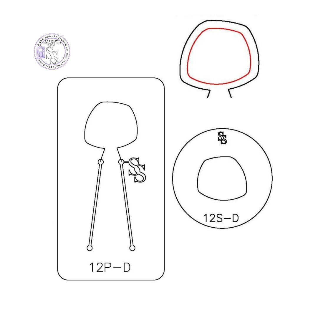 S&P DUOS: SILHOUETTE & PANCAKE DIE DUO: 12S-D, 12P-D DESIGN 5